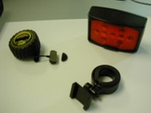 Item # TRANSMIT9 / Item # RECEIVER9 - Wireless Bicycle 1st Brake Light Transmitter / Receiver for Bicycle