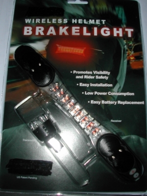 Wireless Helmet Brake Light Packaging