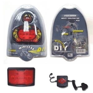 Item #CTI2004- Wireless Bicycle 1st Brake Light with Receiver and Transmitter