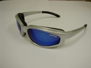 Item # 8729B - Silver Ranger Style Antifog with Soft Foam - Blue